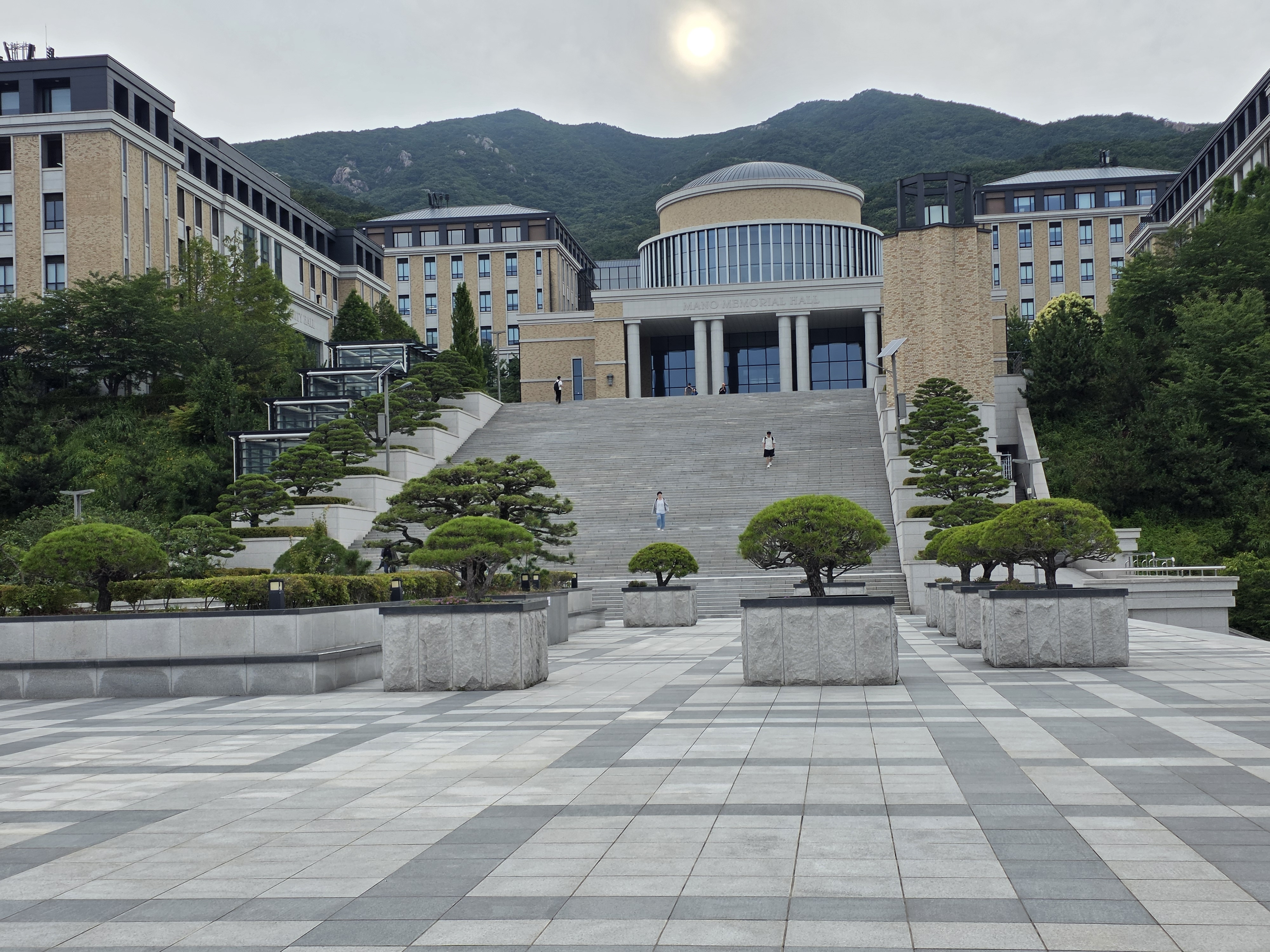 부산외국어대학교 캠퍼스 전경